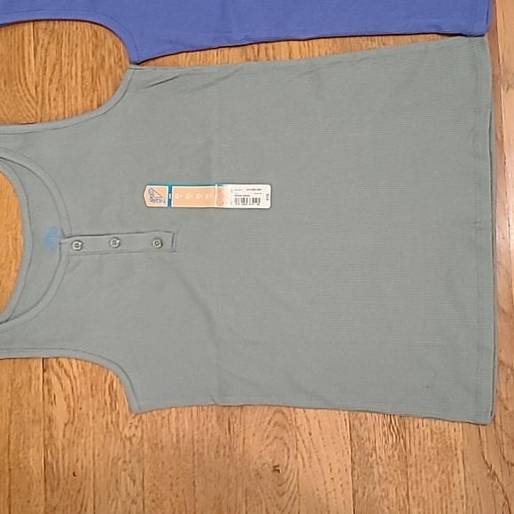 THEREABOUTS GIRLS TANK TOPS BUNDLE OF TWO TANKS GREEN & BLUE SIZE XL 16 - Picture 2 of 7